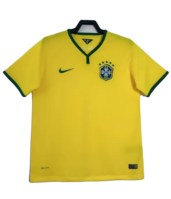 Retro Brazil Home Jersey 2014