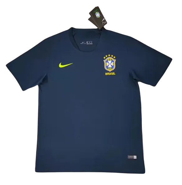 Retro Brazil Royal Blue Jersey 21/22