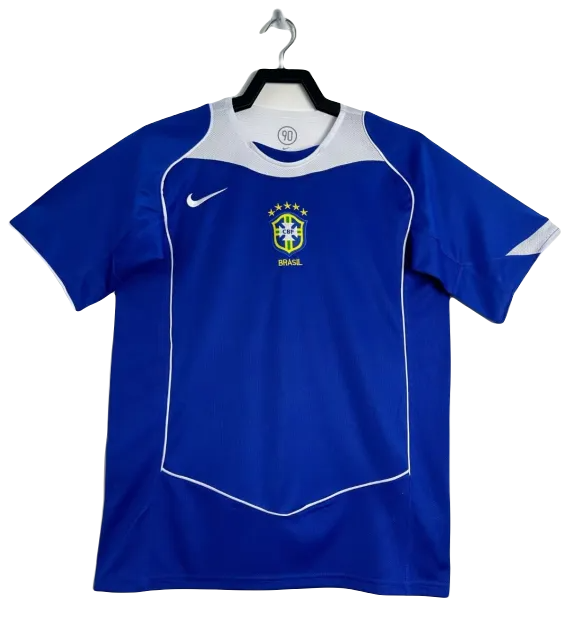 Retro Brazil Away Jersey 04/06