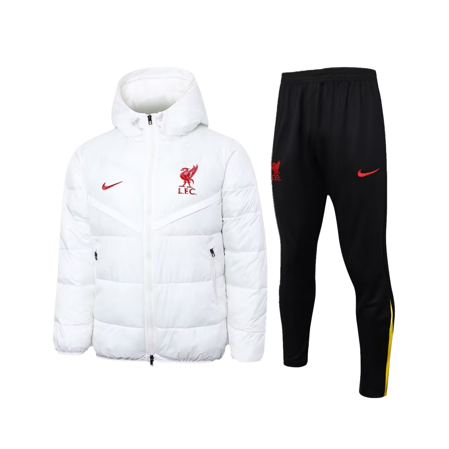 Liverpool "White" Zip Up Tracksuit 2024/25