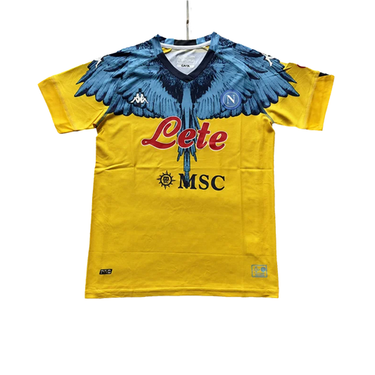 Napoli "Marcelo Burlon Yellow" Special Jersey 2023/24