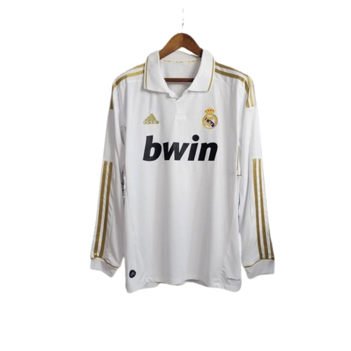 Retro Real Madrid Home Long Sleeve Jersey 2011/12