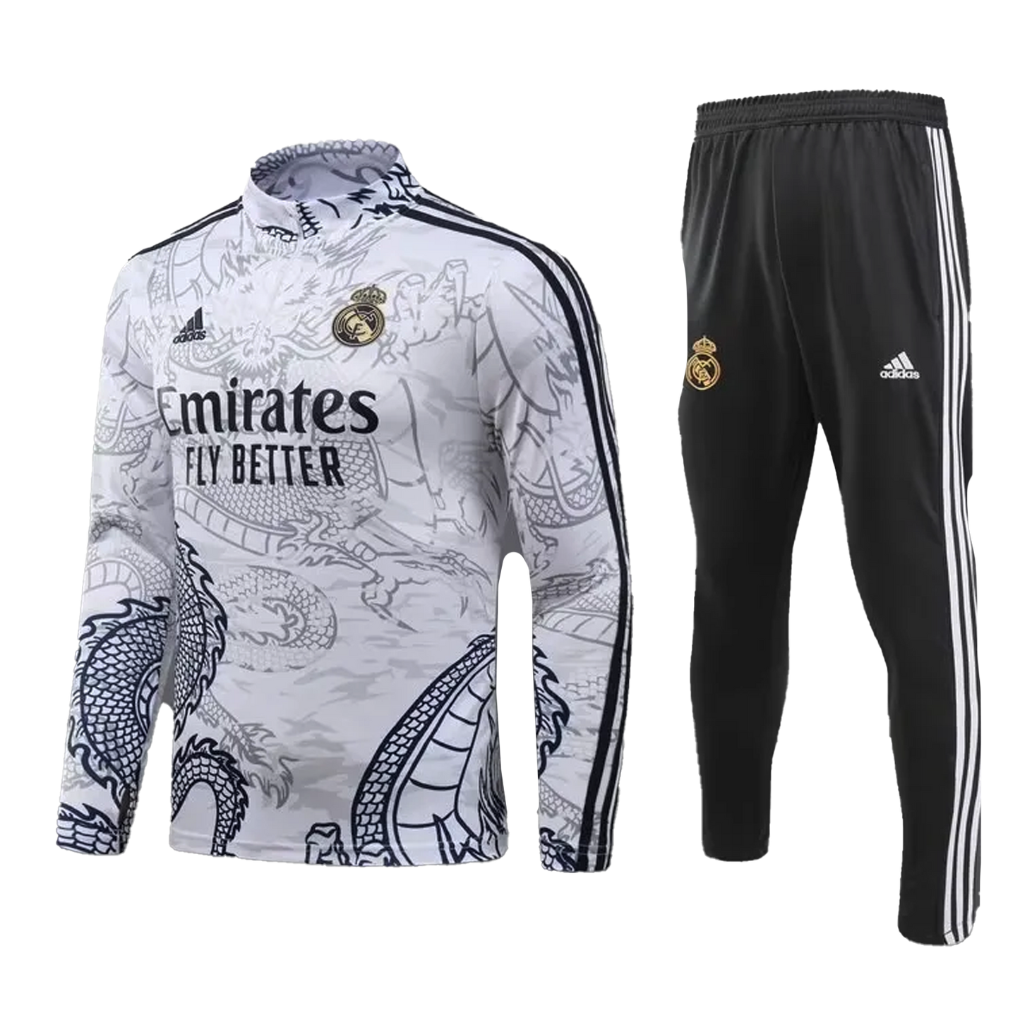Real Madrid "White Dragon" Tracksuit 2024/25