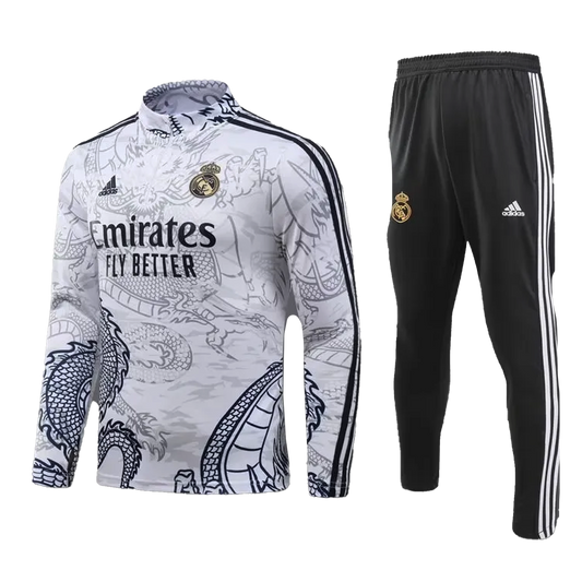 Real Madrid "White Dragon" Tracksuit 2024/25
