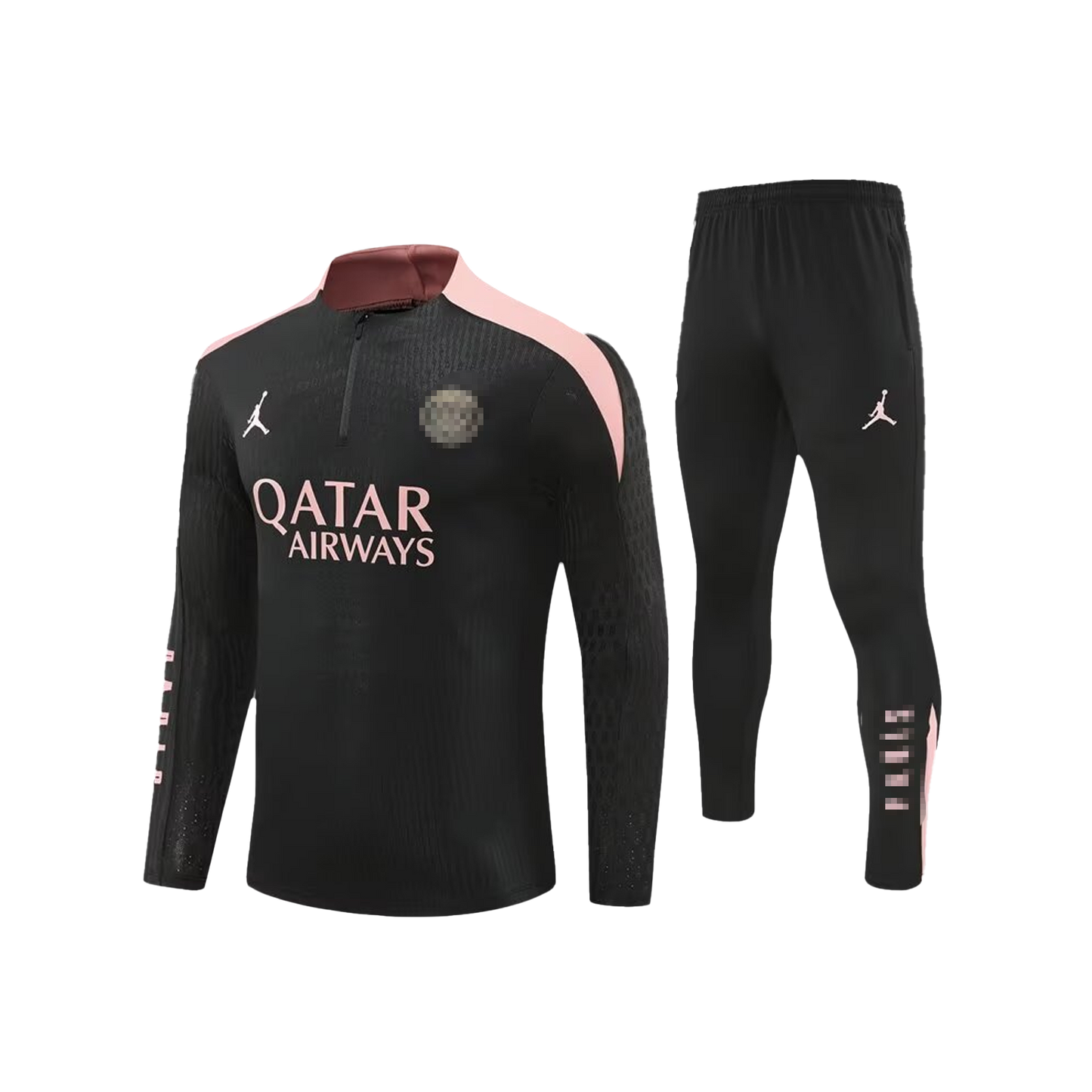 Paris "Black & Pink" Tracksuit 2024/25