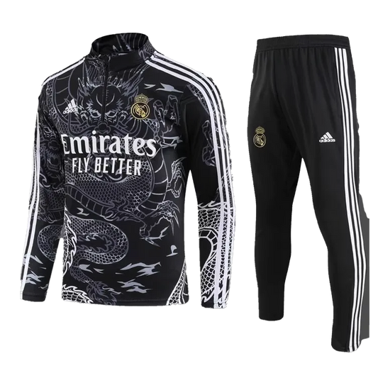Real Madrid "Black Dragon" Tracksuit 2024/25