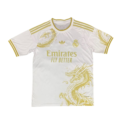 Real Madrid "White & Gold Dragon" Special Jersey 2024/25