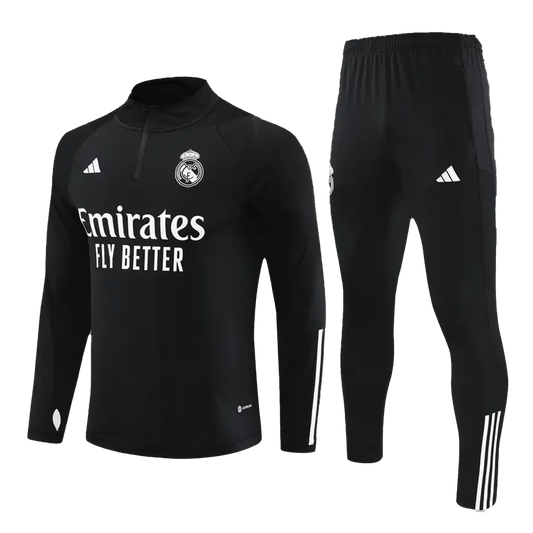 Real Madrid "Black" Tracksuit 2023/24