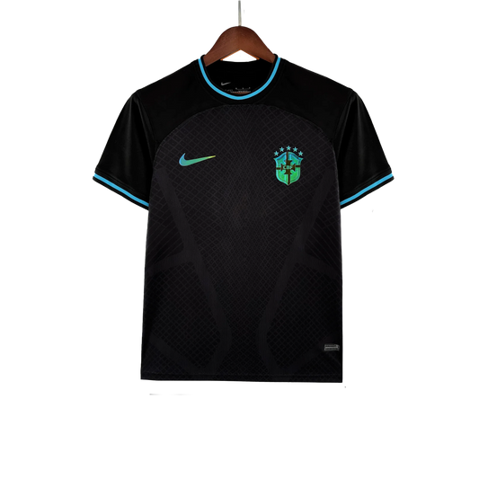 Special Brazil Black & Blue Reflective Jersey