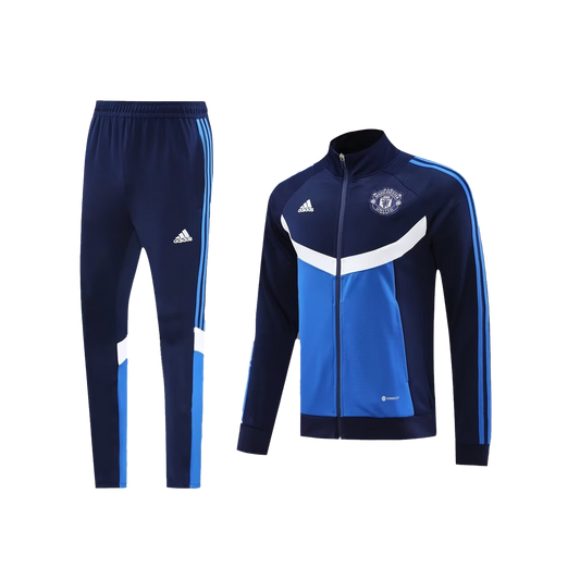 Manchester United "Blue" Zip Up Tracksuit 2024/25
