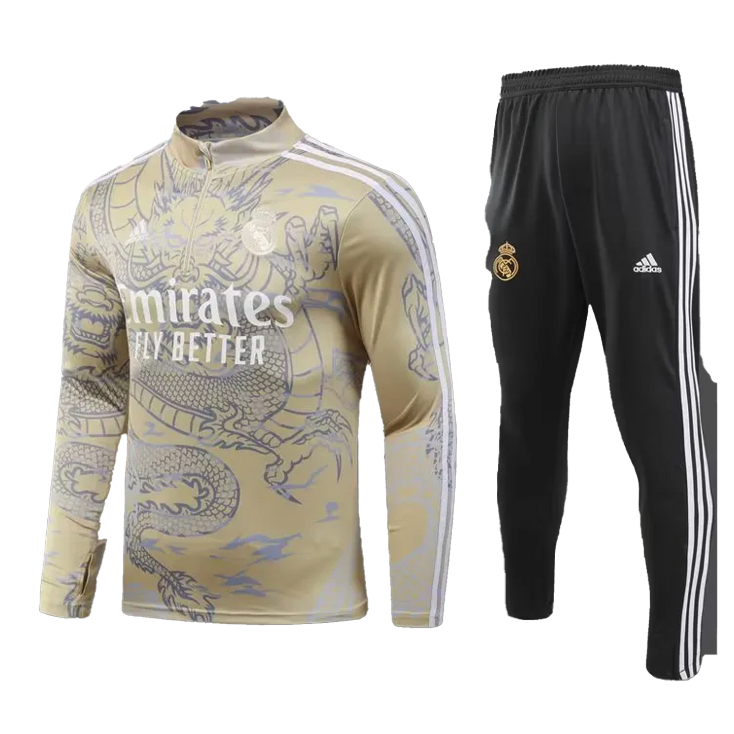Real Madrid "Gold Dragon" Tracksuit 2024/25