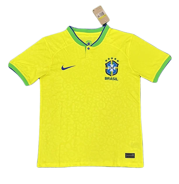 Retro Brazil Home Jersey 2022