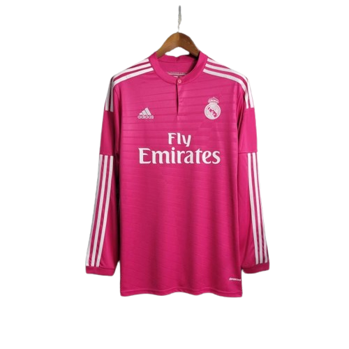 Retro Real Madrid Away Long Sleeve Jersey 2014/15