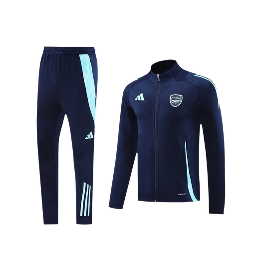 Arsenal "Navy" Zip Up Tracksuit 2024/25