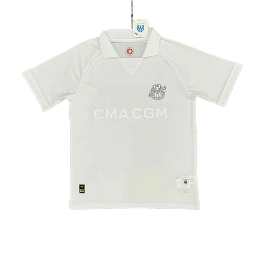 Olympique de Marseille White 125th Commemorative Jersey 2024/25
