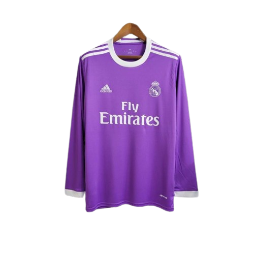 Retro Real Madrid Away Long Sleeve Jersey 2016/17