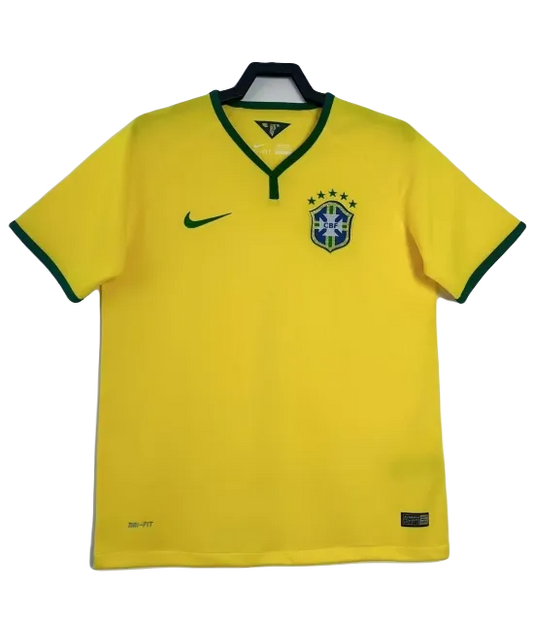 Retro Brazil Home Jersey 2014