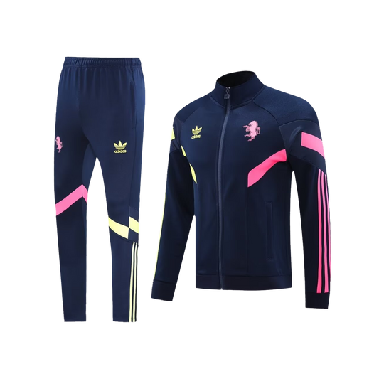 Juventus FC "Pink & Green" Zip Up Tracksuit 2024/25