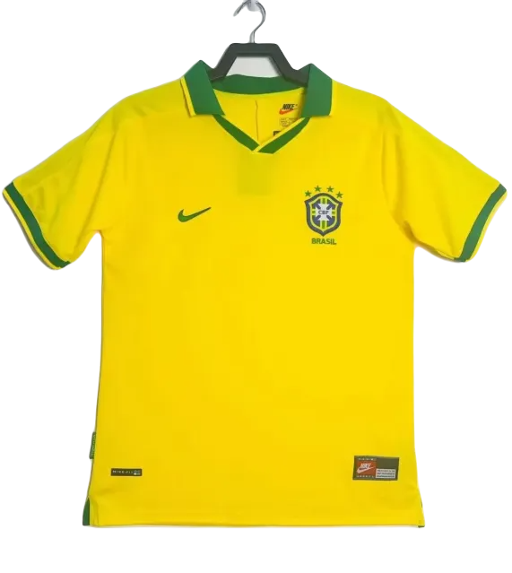 Retro Brazil Home Jersey 1997