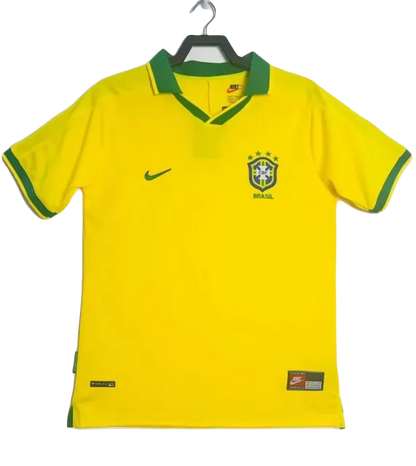 Retro Brazil Home Jersey 1997