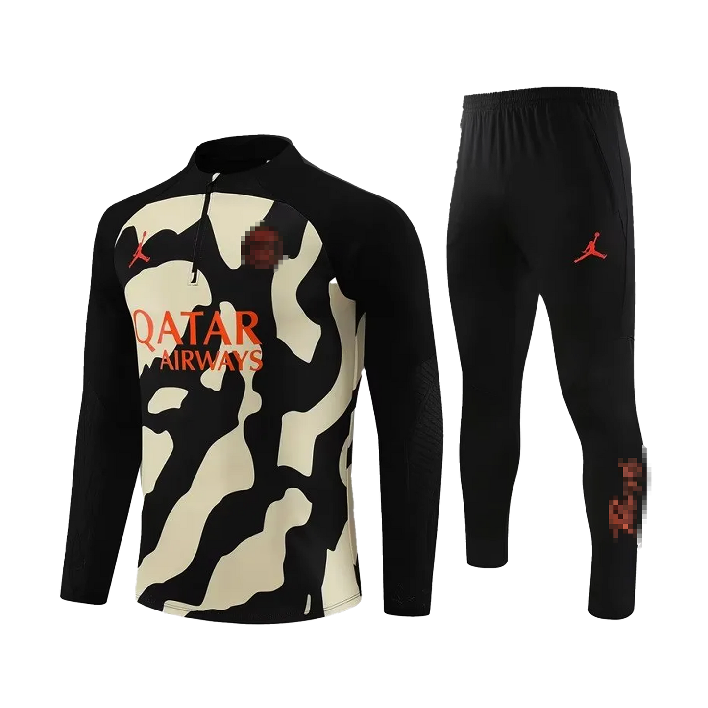 Paris "Black & Beige" Tracksuit 2023/24
