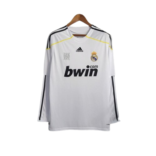Retro Real Madrid Home Long Sleeve Jersey 2009/10
