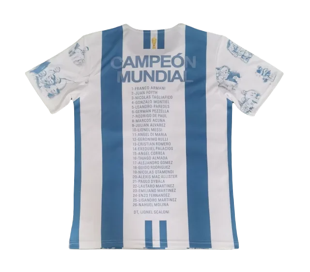 World Champions Argentina Jersey 2022