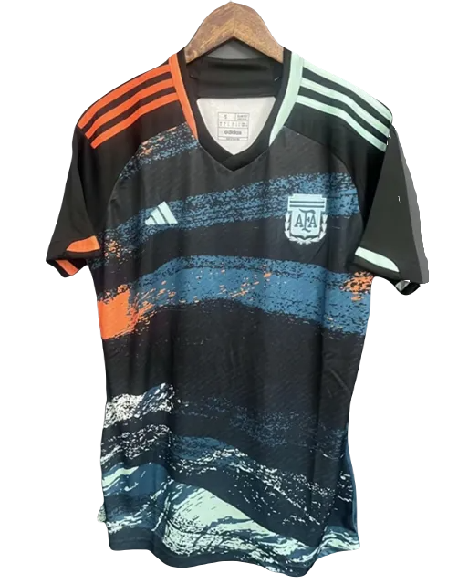 Special Argentina Orange & Blue Jersey