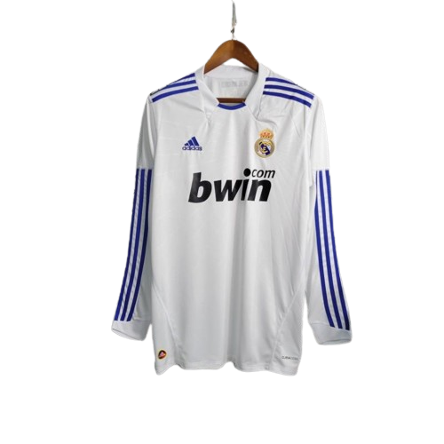 Retro Real Madrid Home Long Sleeve Jersey 2010/11