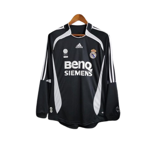 Retro Real Madrid Away Long Sleeve Jersey 2006/07